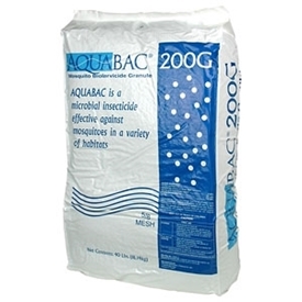 AquaBac 200G Bti Granular Biological Mosquito Insecticide, Becker Microbial